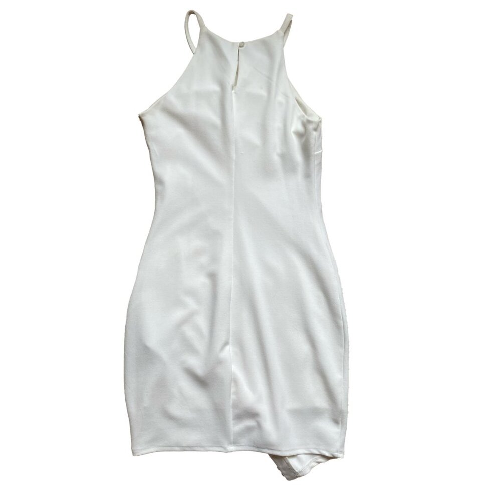 WHITE MINI DRESS - Picture 4 of 4